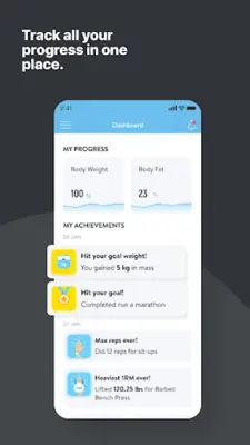 Raise The Bar Fitness app android App screenshot 2